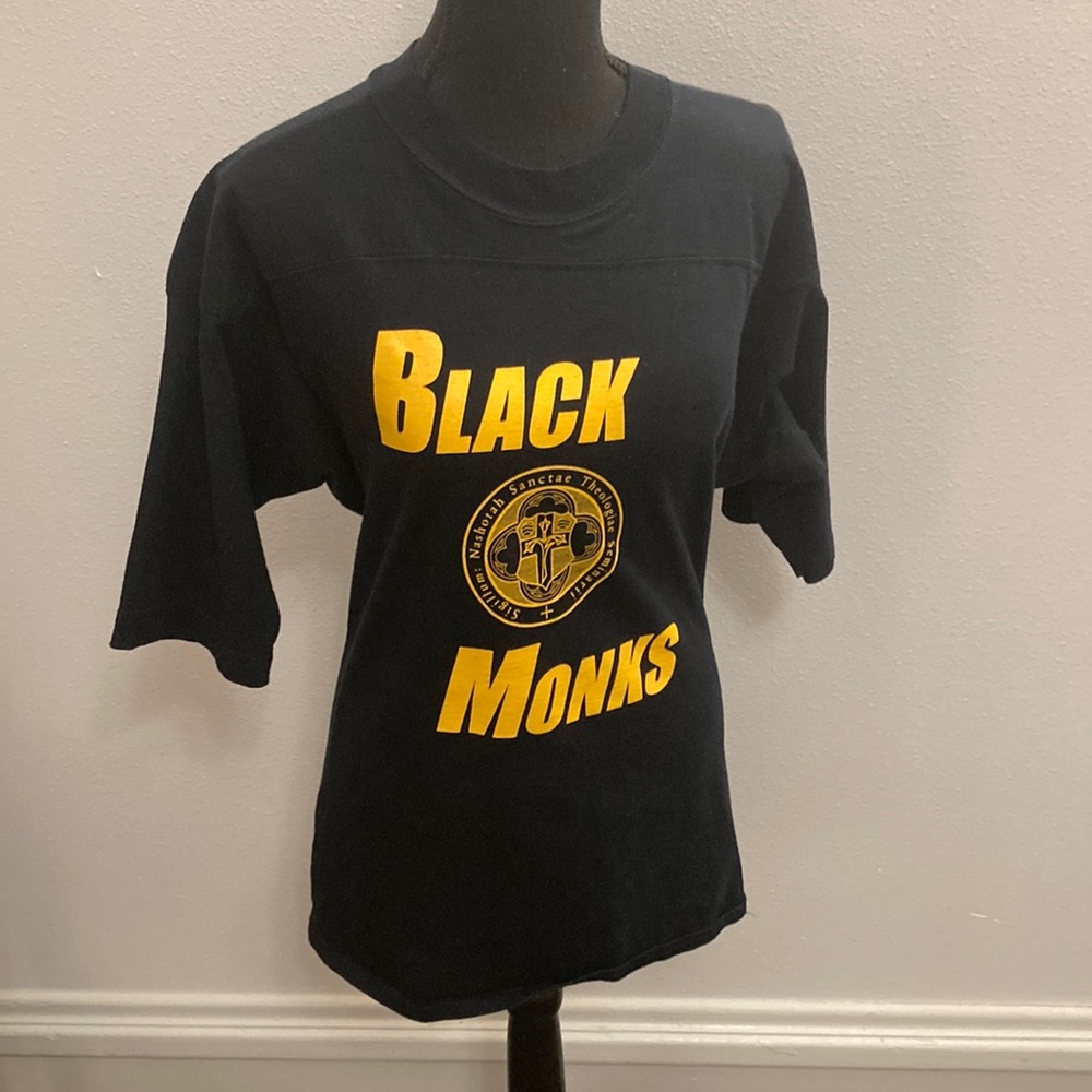 Vintage Black Monks T-Shirt